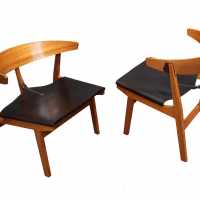 Paire de Fauteuils de Franco Albini, 1950