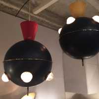Suspensions métal laqué noir, Oscar Torlasco, Edition Lumi, circa 1950