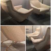 Paire de fauteuils par Guy Besnard