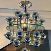 Lustre saturne Sciolari 1980