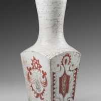 Jean Derval (1925-2010) Grand vase à pans coupés, signé, France, vers 1950