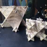 Witch stones, star polyhedra, Chovigny, France