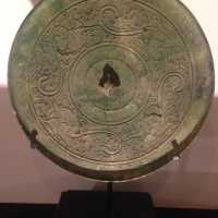 Miroir en bronze, Chine, époque des Printemps et des Automnes, circa IV siècle av. JC