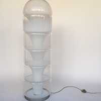 Floor Lamp Murano Glass by Carlo Nason for Mazzega, 1970s, Italy