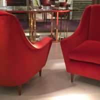 paire de fauteuils Italie ca 50