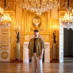 Portrait Jeremy Pradier Jeauneau hotel de la marine