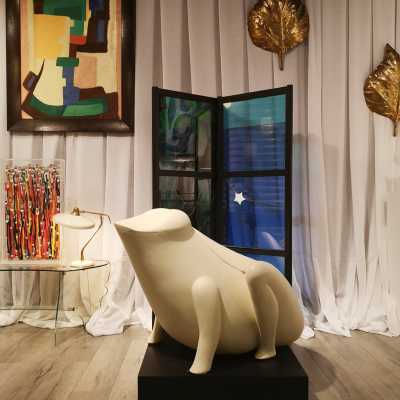 Crapaud armchair by François-Xavier Lalanne