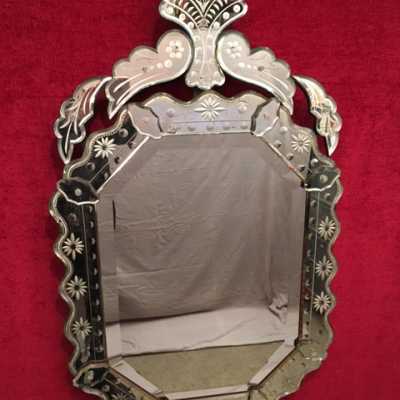 miroir italien murano 1950