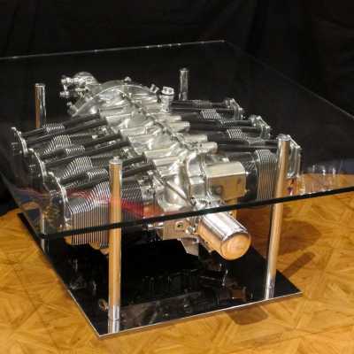 Aviation Furniture Coffee Table by Jean-Pierre Carpentier