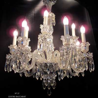 Baccarat crystal chandelier