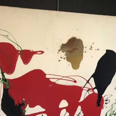 Peinture sur Toile, Charles André WOLF