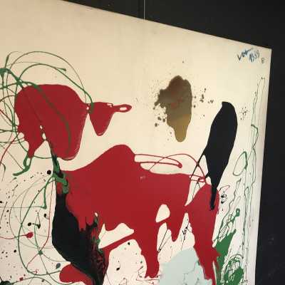 Peinture sur Toile, Charles André WOLF