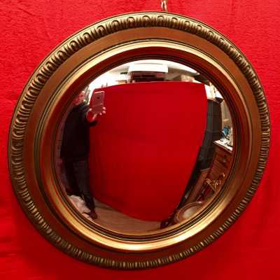 miroir mirror doré sun convex convexe sorcière witch golden
