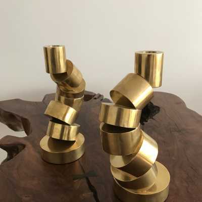 Paire de Bougeoirs de Per-Sax Moller