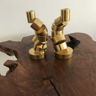 Paire de Bougeoirs de Per-Sax Moller