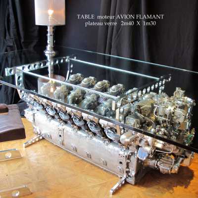 Aeronautical Desk by Jean-Pierre Carpentier