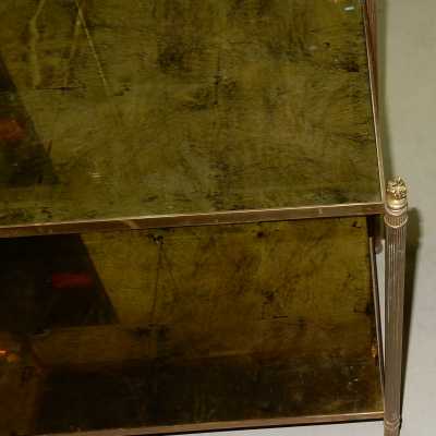 1950/70 'Home Shelf Rings Brass and Bronze Olympic Flames with Round Feet