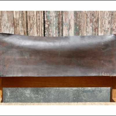 1963 Javier Carvajal Chair with Leather Backrest