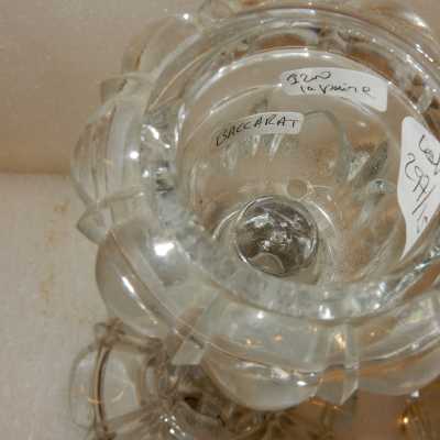 1950 'Baccarat Pair of Candlesticks for Candlesticks