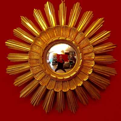 mirror golden mirror sun convex convex witch golden witch