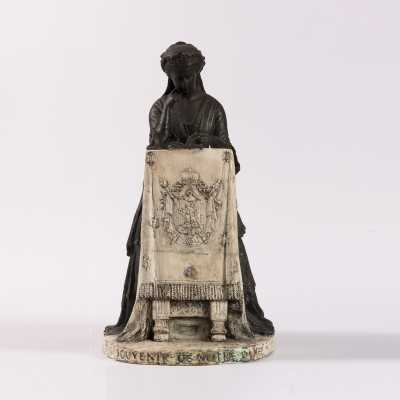 Impératrice Eugénie agenouillée, c.1853, Marie Louise Lefèvre Deumier - Paul Bert Serpette