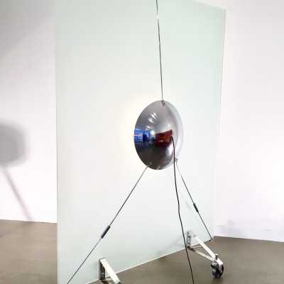 Philippe Starck _ paravent lumineux "Stanton Mick" _ ELECTRORAMA _ circa:1980