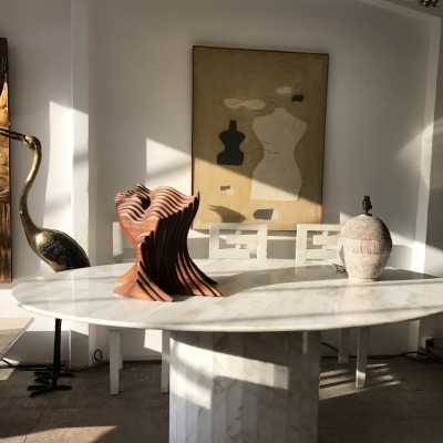 Marble table