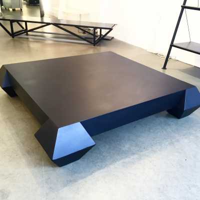 Andrée Putman _ table basse "3 carats et demi" _ ECART INTERNATIONAL _ circa: 1980