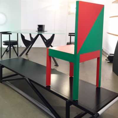 Chair of Pierre Sala, numbered and signed copy, 80s