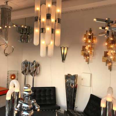 chandelier mazzega carlo nason