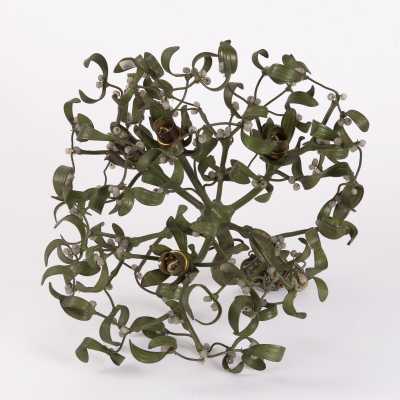 Chandelier mistletoe, bronze, nineteenth