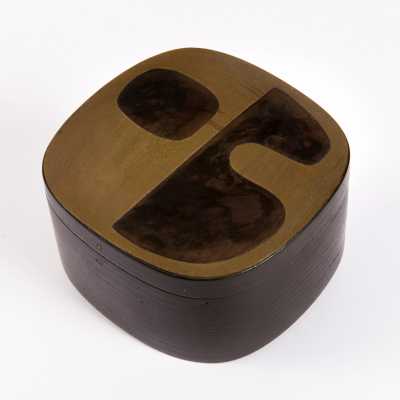 Brasswood box c. 1960 6 1970
