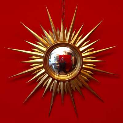 mirror golden mirror sun convex convex witch golden witch