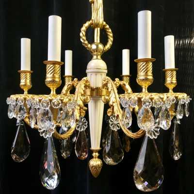 Antique chandelier Carpentier-antiques