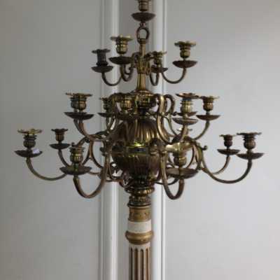 Girandoles - candelabra with 8 candlesticks