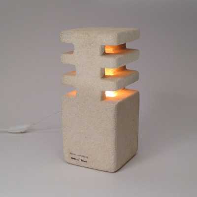 stone lamp albert tormos saint-tropez