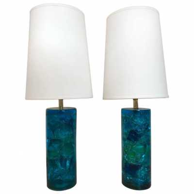 fractal resin lamp