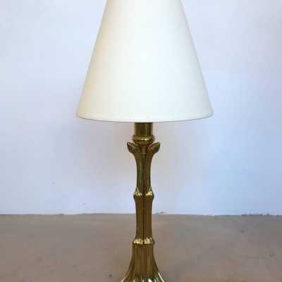 brass bamboo lamp