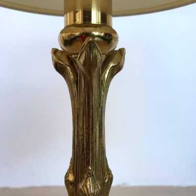 brass bamboo lamp