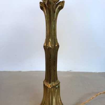 brass bamboo lamp