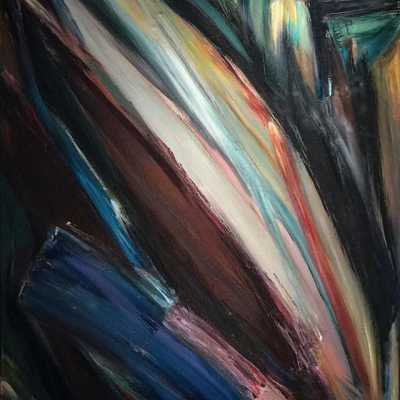 Oil on canvas, Canes, 1984