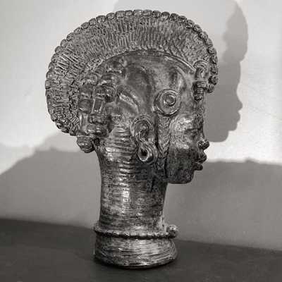 Sculpture, stoneware, André Rozay (1913-1991)