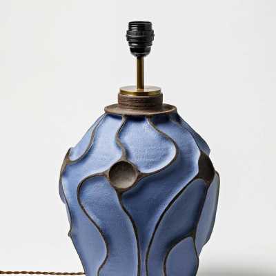 Ceramic lamp by Hervé Taquet.