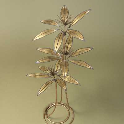 Sculpture, brass, Curtis & Jere, United States, 1983