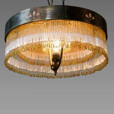 Great Art Nouveau suspention, circa 1900