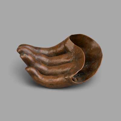 Fragment of bronze hand, late nineteenth