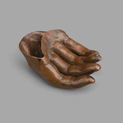 Fragment of bronze hand, late nineteenth