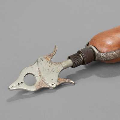 Arm Prosthesis with Left Arm Tool Clip Prothesis with Gripping Tool