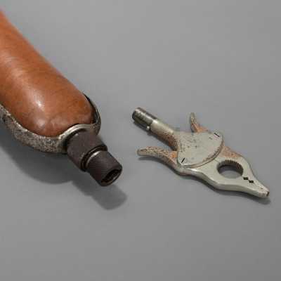 Arm Prosthesis with Left Arm Tool Clip Prothesis with Gripping Tool
