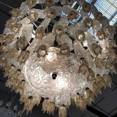 murano barber chandelier